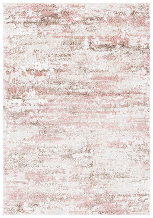 Safavieh Meadow 585 Power Loomed Modern Rug Beige / Pink 10' x 10' Square
