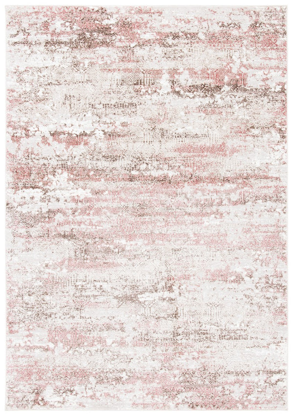 Safavieh Meadow 585 Power Loomed Modern Rug Beige / Pink 10' x 10' Square