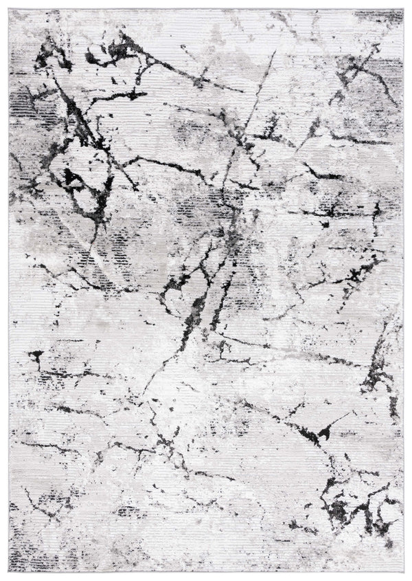 Safavieh Meadow Abstract Pattern Area Rug - Elegant Grey And Black Design For Modern Home Décor Grey ,Black 45% Polyproylene,40% Jute,15% Polyester Mdw597f-7sq