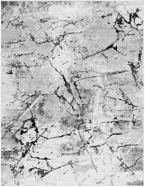 Safavieh Meadow Abstract Pattern Area Rug - Elegant Grey And Black Design For Modern Home Décor Grey ,Black 45% Polyproylene,40% Jute,15% Polyester Mdw597f-7sq