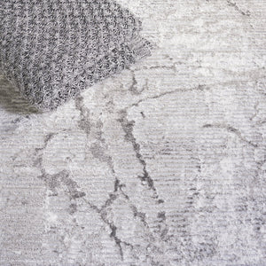 Safavieh Meadow Abstract Pattern Area Rug - Elegant Grey And Black Design For Modern Home Décor Grey ,Dark Grey 45% Polyproylene,40% Jute,15% Polyester Mdw597g-7sq