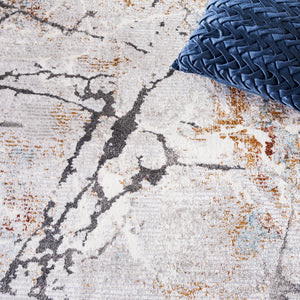 Safavieh Meadow Abstract Pattern Area Rug - Elegant Grey And Black Design For Modern Home Décor Light Grey ,Black 45% Polyproylene,40% Jute,15% Polyester Mdw597h-8