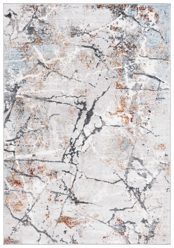 Safavieh Meadow Abstract Pattern Area Rug - Elegant Grey And Black Design For Modern Home Décor Light Grey ,Black 45% Polyproylene,40% Jute,15% Polyester Mdw597h-8