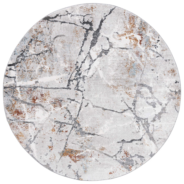 Safavieh Meadow Abstract Pattern Area Rug - Elegant Grey And Black Design For Modern Home Décor Light Grey ,Black 45% Polyproylene,40% Jute,15% Polyester Mdw597h-8