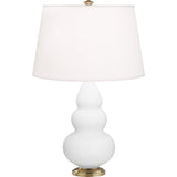 Matte Daisy Small Triple Gourd Accent Lamp