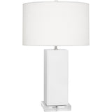 Robert Abbey Matte Daisy Harvey Table Lamp Matte Daisy Glazed Ceramic Oyster Linen Shade