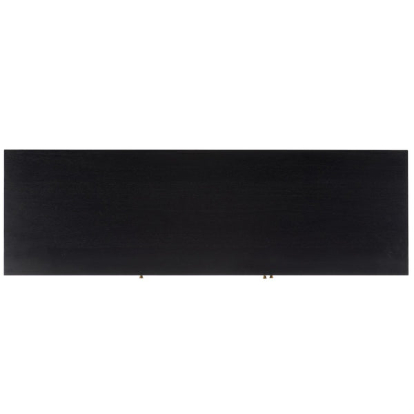 Safavieh Karol Elegant 3-Door Cane Media Stand With Open Shelves & Ventilated Storage For Stylish Living Spaces MED1500A