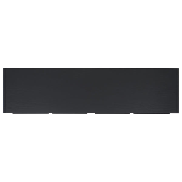 Safavieh Arsenio Stylish 2 Drawer Media Stand With 2 Spacious Shelves For Organized Entertainment Spaces Black Pb,Mdf Med3100b