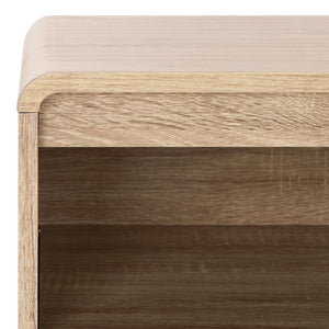 Safavieh Arsenio Stylish 2 Drawer Media Stand With 2 Spacious Shelves For Organized Entertainment Spaces Light Cream Pb,Mdf Med3100c