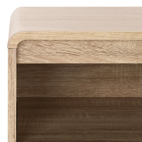 Safavieh Arsenio Stylish 2 Drawer Media Stand With 2 Spacious Shelves For Organized Entertainment Spaces Light Cream Pb,Mdf Med3100c