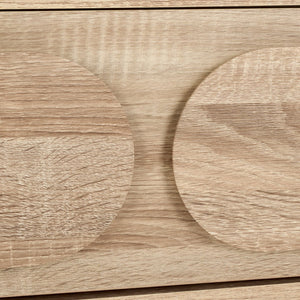 Safavieh Arsenio Stylish 2 Drawer Media Stand With 2 Spacious Shelves For Organized Entertainment Spaces Light Cream Pb,Mdf Med3100c