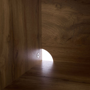 Safavieh Adrin 3 Drawer Sideboard/Media Stand In Walnut - Elegant Storage Solution For Modern Living Spaces Oak ,Brass Pb ,Mdf Med3105c-2bx