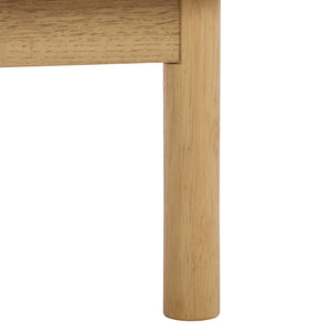 Safavieh Adrin 3 Drawer Sideboard/Media Stand In Walnut - Elegant Storage Solution For Modern Living Spaces Oak ,Brass Pb ,Mdf Med3105c-2bx