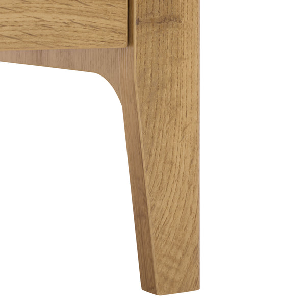 Safavieh Equit 2 Door 1 Drawer Sideboard - Stylish Oak Media Stand With Brass Accents For Modern Homes Oak ,Brass Pb ,Mdf Med3106a