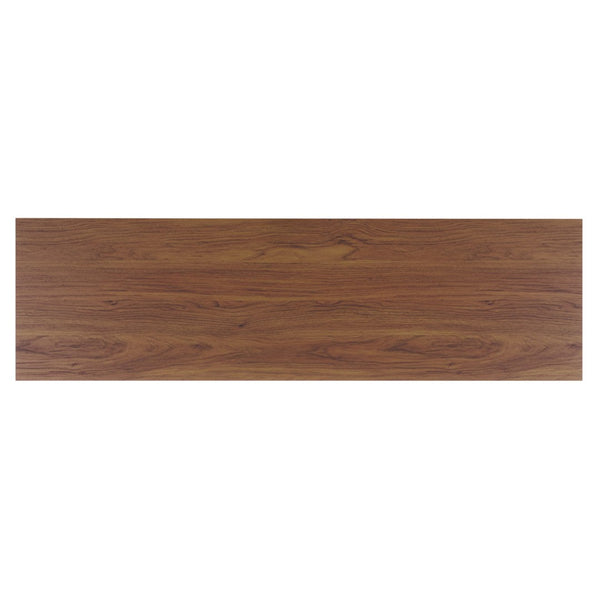 Safavieh Ilyum 2-Shelf Tambour Doors Sideboard - Stylish Media Stand With Walnut Finish For Modern Spaces MED3110A