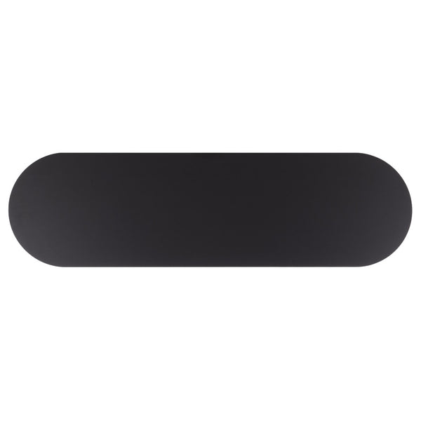 Safavieh Etka 2 Drawer Tambour Door Media Stand - Stylish Storage Solution For Modern Living Room Decor Black MED3112A