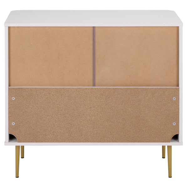 Hilsa Compact Two-Door Sideboard And Tv Stand For Small Spaces — Modern Storage, Sleek Accent Design