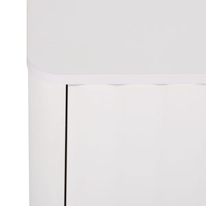 Hilsa Compact Two-Door Sideboard And Tv Stand For Small Spaces — Modern Storage, Sleek Accent Design