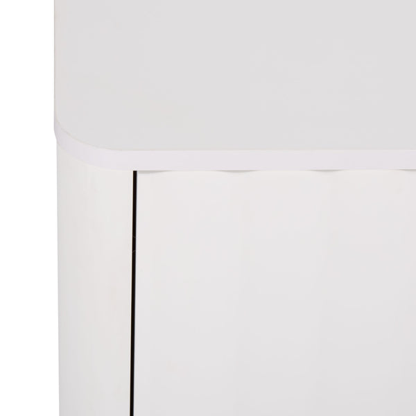 Hilsa Compact Two-Door Sideboard And Tv Stand For Small Spaces — Modern Storage, Sleek Accent Design
