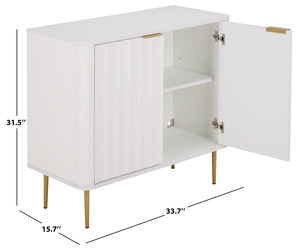 Hilsa Compact Two-Door Sideboard And Tv Stand For Small Spaces — Modern Storage, Sleek Accent Design