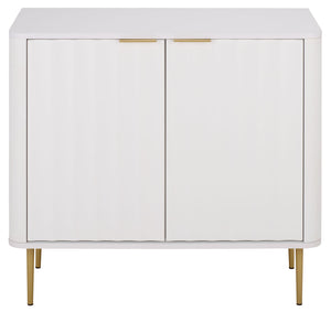Hilsa Compact Two-Door Sideboard And Tv Stand For Small Spaces — Modern Storage, Sleek Accent Design