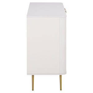 Hilsa Compact Two-Door Sideboard And Tv Stand For Small Spaces — Modern Storage, Sleek Accent Design