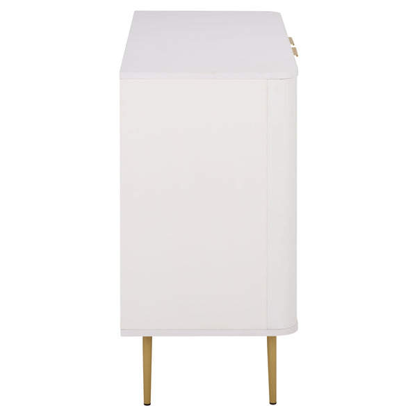 Hilsa Compact Two-Door Sideboard And Tv Stand For Small Spaces — Modern Storage, Sleek Accent Design