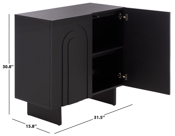 Simi Compact Sideboard Tv Stand With Ample Storage For Small Spaces — Durable Wood-Tone Veneer Design