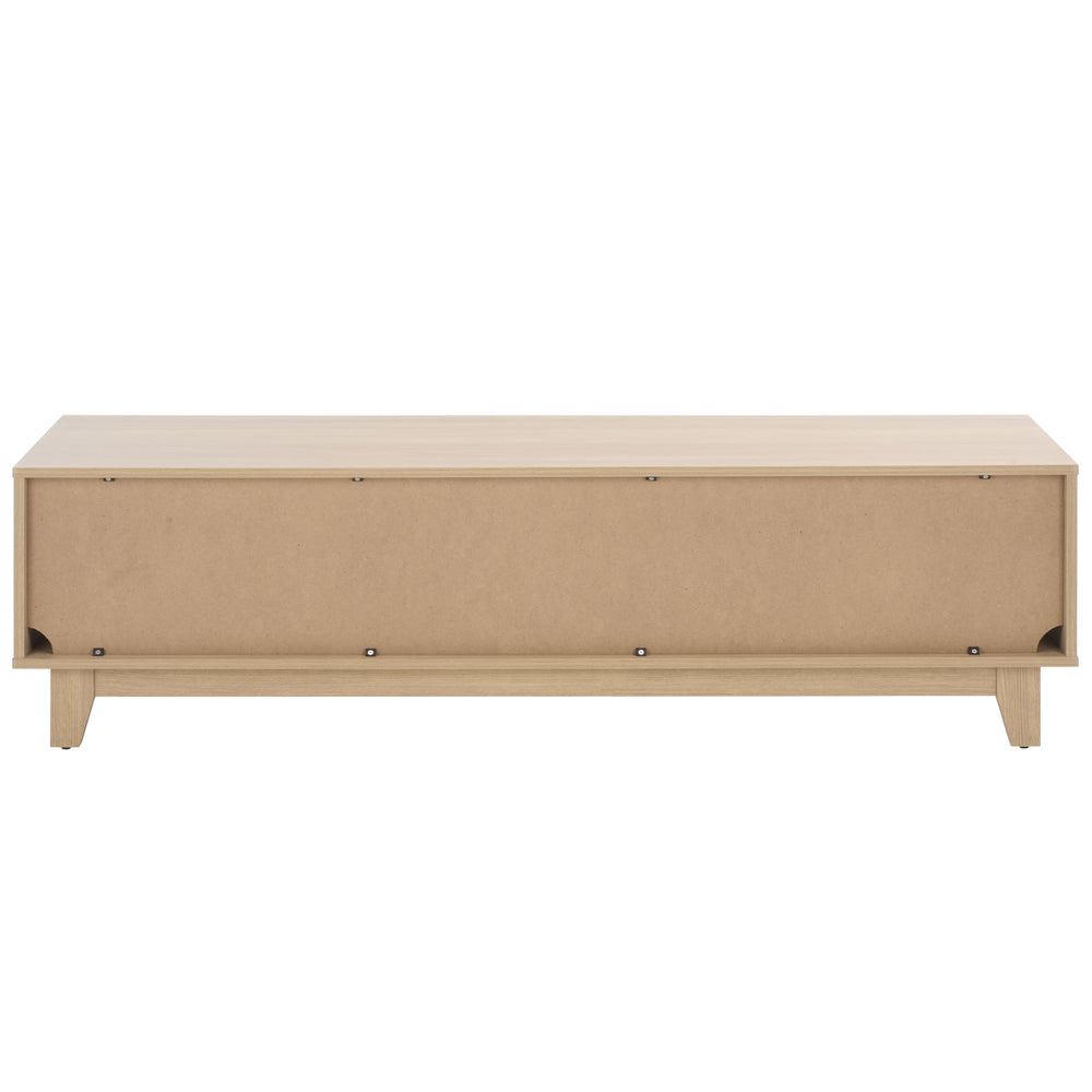 Zulie Mid-Century Modern Sideboard And Media Console For Up To 65" Tv With Ample Concealed Storage