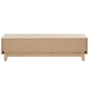 Zulie Mid-Century Modern Sideboard And Media Console For Up To 65" Tv With Ample Concealed Storage