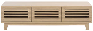 Zulie Mid-Century Modern Sideboard And Media Console For Up To 65" Tv With Ample Concealed Storage