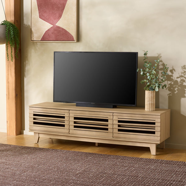 Zulie Mid-Century Modern Sideboard And Media Console For Up To 65" Tv With Ample Concealed Storage