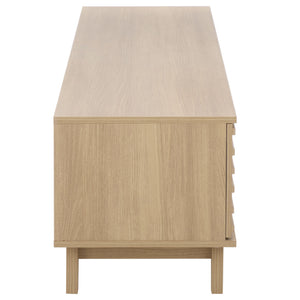 Zulie Mid-Century Modern Sideboard And Media Console For Up To 65" Tv With Ample Concealed Storage