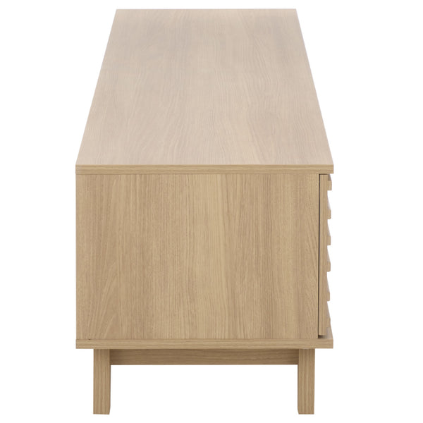 Zulie Mid-Century Modern Sideboard And Media Console For Up To 65" Tv With Ample Concealed Storage