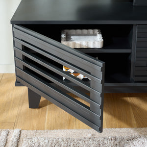 Zulie Mid-Century Modern Sideboard And Media Console For Up To 65" Tv With Ample Concealed Storage