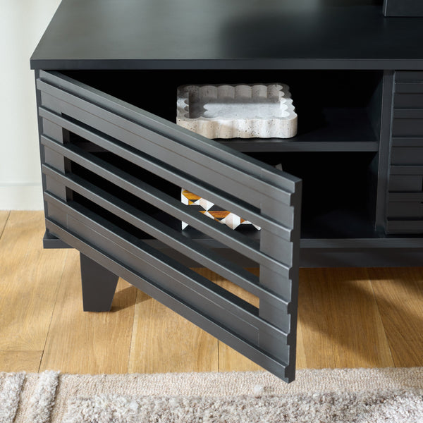Zulie Mid-Century Modern Sideboard And Media Console For Up To 65" Tv With Ample Concealed Storage