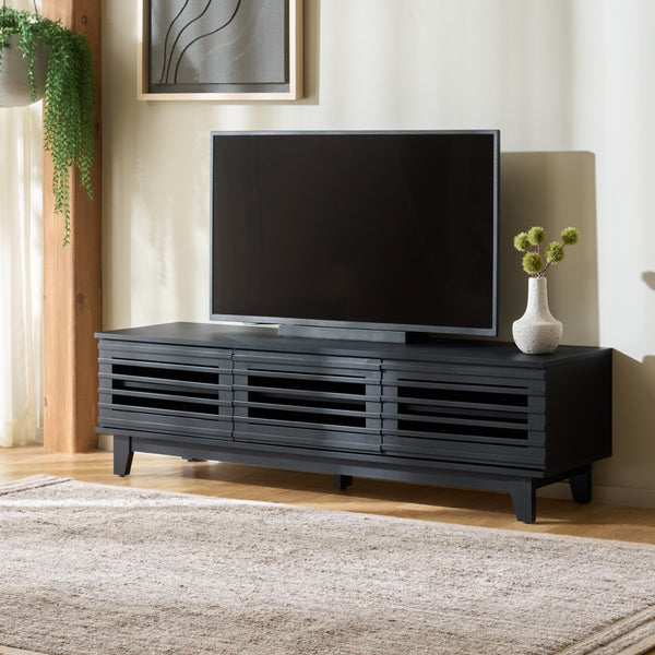 Zulie Mid-Century Modern Sideboard And Media Console For Up To 65" Tv With Ample Concealed Storage