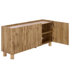 Marrero Sideboard Tv Stand With Ample Storage And Cable Management For Up To 65" Screens, 59" Wide