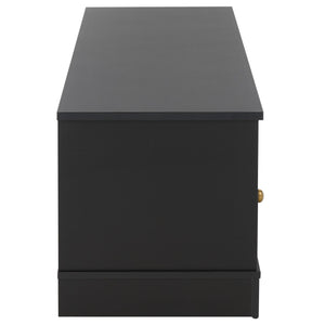 Shafa Modern Sideboard Tv Stand For Up To 55" Tvs, Sleek Light Grey Finish, Cable Management, Sturdy Storage