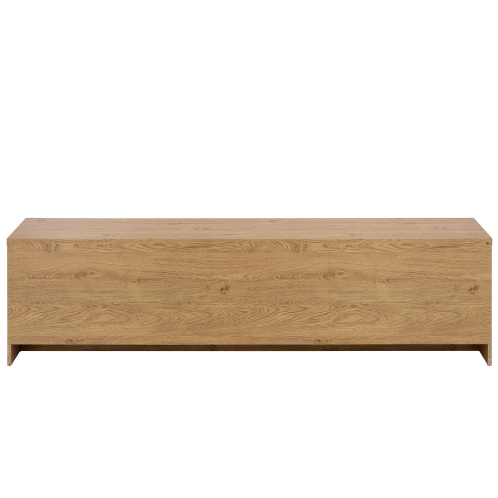 Masa 3-Drawer 71.5" Tv Stand — Sleek Low-Profile Media Console With Ample Hidden Storage And Surface Space