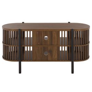 Marami Modern 47.2" Tv Stand With Open Shelf, Metal Legs, Compact Design For Tvs Up To 43"