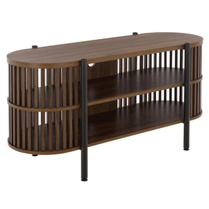Marami Modern 47.2" Tv Stand With Open Shelf, Metal Legs, Compact Design For Tvs Up To 43"
