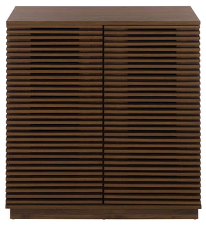 Moroto Modern 2-Door Sideboard With Durable Laminated Finish, Compact Storage Cabinet For Home Organizing