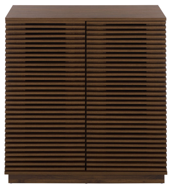 Moroto Modern 2-Door Sideboard With Durable Laminated Finish, Compact Storage Cabinet For Home Organizing