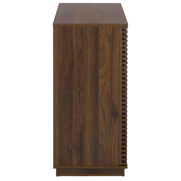 Moroto Modern 2-Door Sideboard With Durable Laminated Finish, Compact Storage Cabinet For Home Organizing