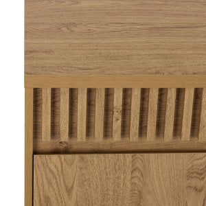 Masa Two-Door Sideboard 31.2" — Compact Contemporary Storage Cabinet With Shelves For Dining Room