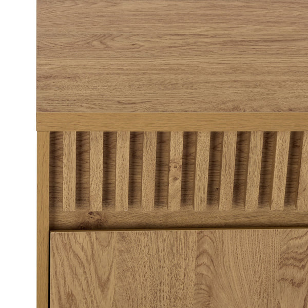 Masa Two-Door Sideboard 31.2" — Compact Contemporary Storage Cabinet With Shelves For Dining Room