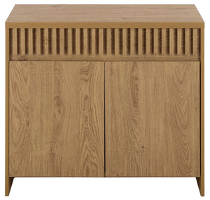 Masa Two-Door Sideboard 31.2" — Compact Contemporary Storage Cabinet With Shelves For Dining Room