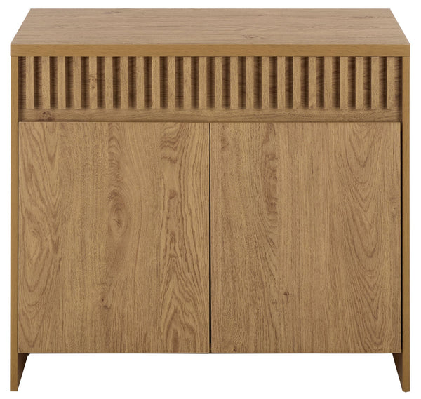 Masa Two-Door Sideboard 31.2" — Compact Contemporary Storage Cabinet With Shelves For Dining Room