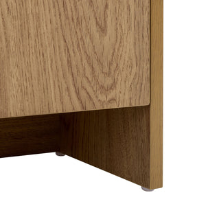 Masa Two-Door Sideboard 31.2" — Compact Contemporary Storage Cabinet With Shelves For Dining Room